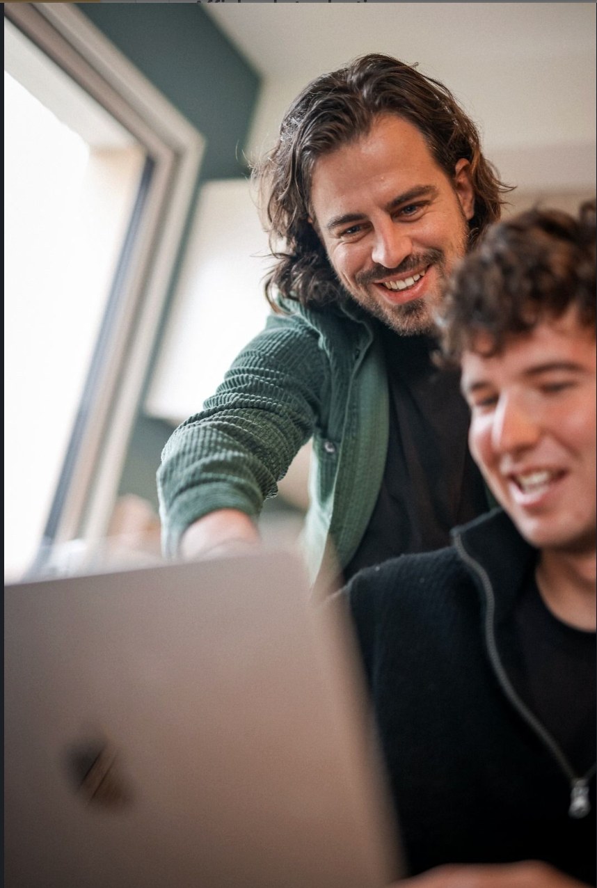 Corentin and Maxime, the Alter team